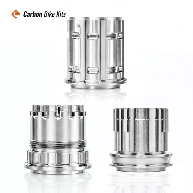 titanium-alloy-bicycle-freehub-body-anti-bite Titanium alloy bicycle freehub body CNC machined anti bite cassette driver for high performance wheel build